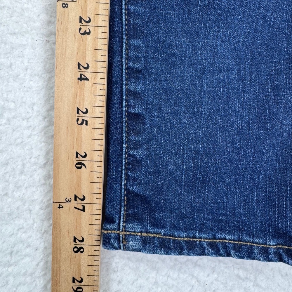 Madewell 10 High Rise Skinny Jeans Dark Wash Womens 27‎ Casual Chic Stretch - Picture 8 of 10